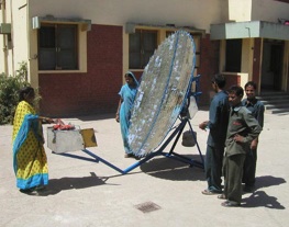 Simply Solar Scheffler reflector 8-11