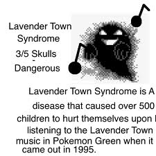 An Experience with the Lavender Town Syndrome  SomeOrdinaryGamers Wiki  Fandom