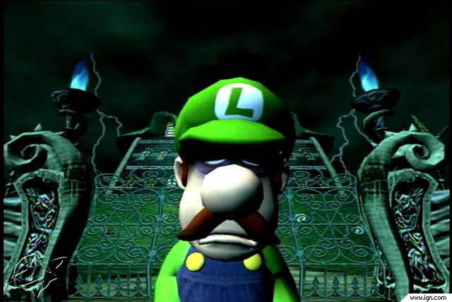 Image result for luigis mansion sad luigi