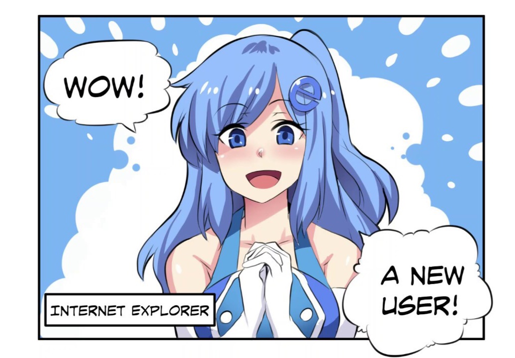 Internet Explorer ~ Chan | Quelque chose change 