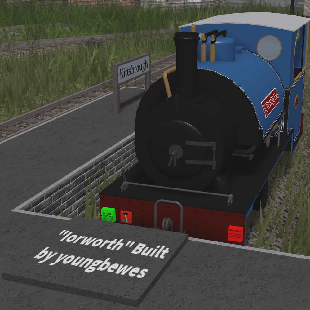 make you a piece of rolling stock on roblox