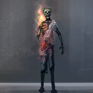 Zombie-on-fire