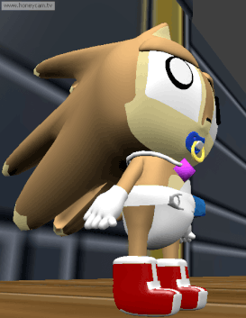 Babygaiustheorchedgehog3d