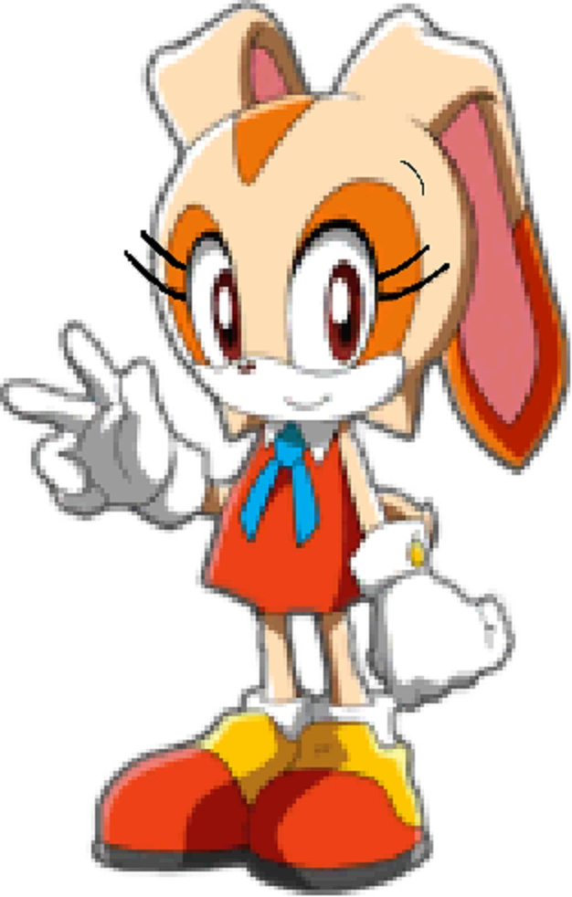 Artwork of Cream the Rabbit Sonic Art Assets DVD Wiki Fandom