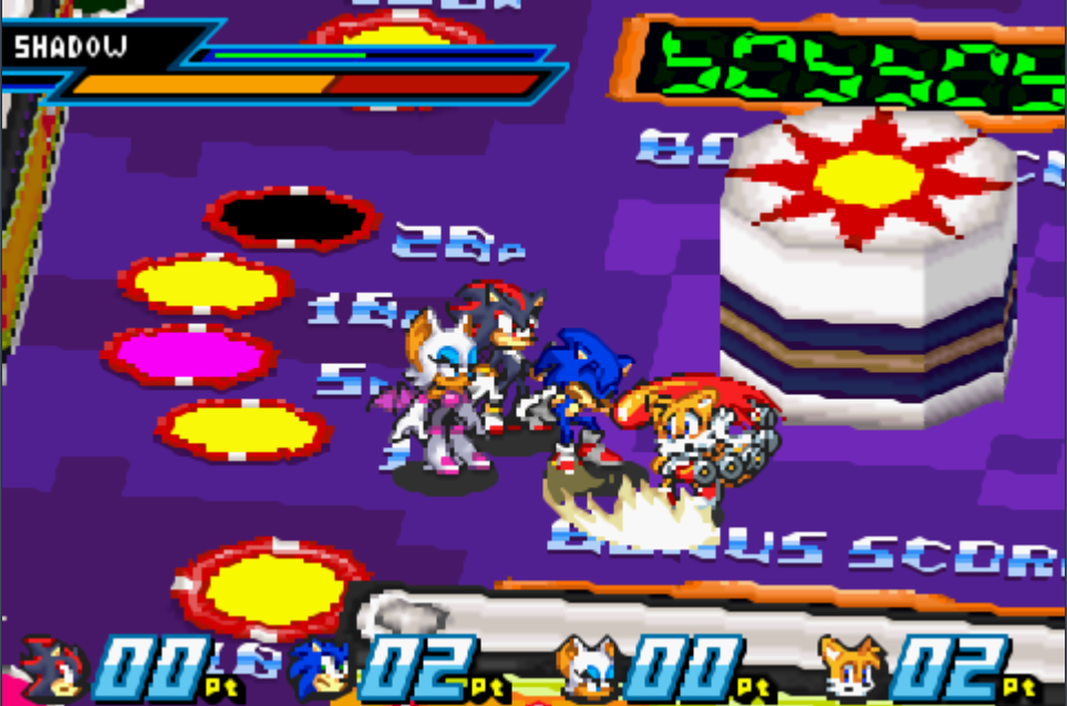 club rouge sonic battle