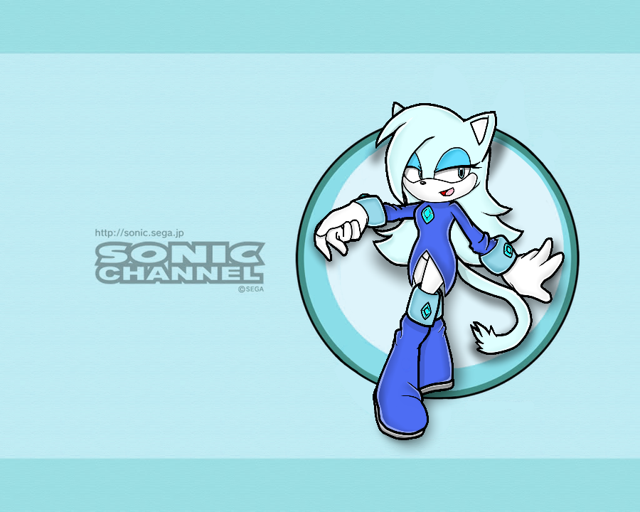 Image Crystal Sonic Channel Wallpaper Png Sonic Fan Character