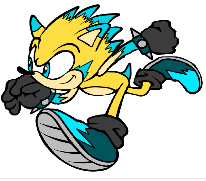 zap the hedgehog sonic