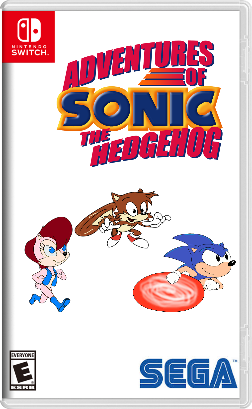 Adventures Of Sonic The Hedgehog Video Game Sonic Fan