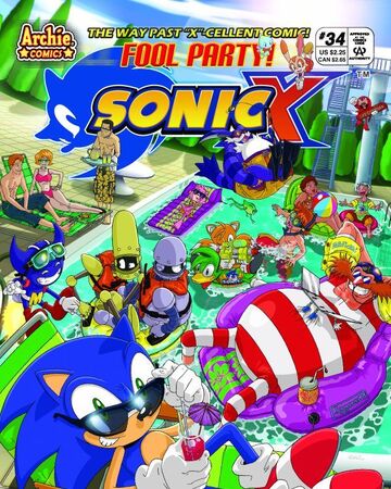 Archie Sonic X Issue 34 Sonic X Wikia Fandom - archie marvel game on roblox