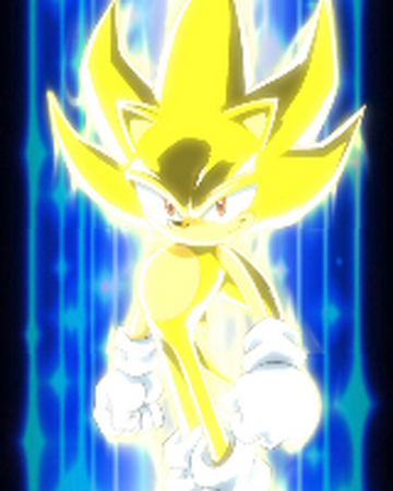 Super Sonic Sonic X Wikia Fandom - true hyper sonic roblox