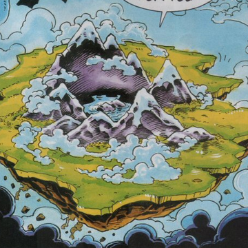 Floating Island Sonic The Comic Sonic News Network Fandom