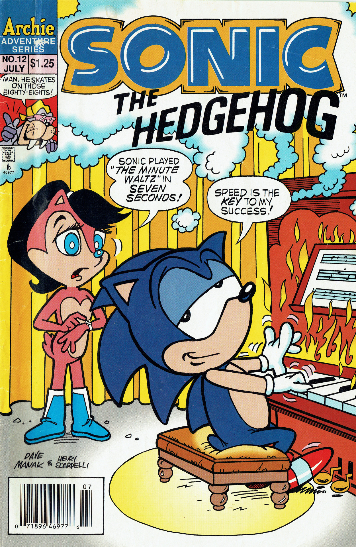 archie comics sonic the hedgehog 1