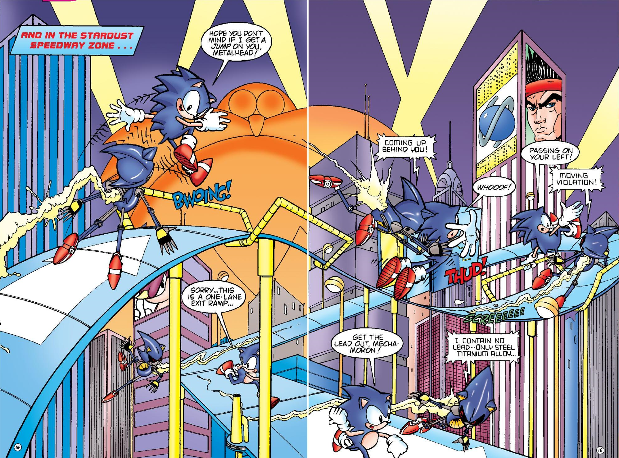 Stardust Speedway Zone | Sonic News Network | Fandom