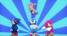 Sonic and friends lego
