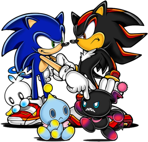 Sega Sonic The Hedgehog Supersonic Speed Novelty Crew Socks Two Pack