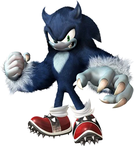 sonic the werehog plush