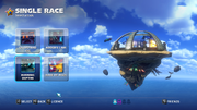 Burning Depths menu