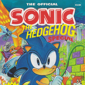 The Official Sonic The Hedgehog Yearbook 1993 Sonic News
