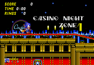 sonic the hedgehog casino night zone