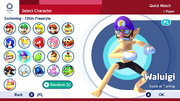 Mario Sonic Tokyo Character Select 74