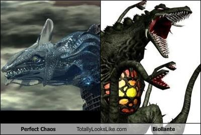 Perfect Chaos Totally Looks Like Biollante