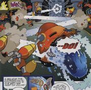 Cyan Laser Archie Comics