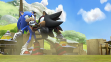 Boom Shadow vs Sonic