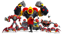 Eggman robots Boom