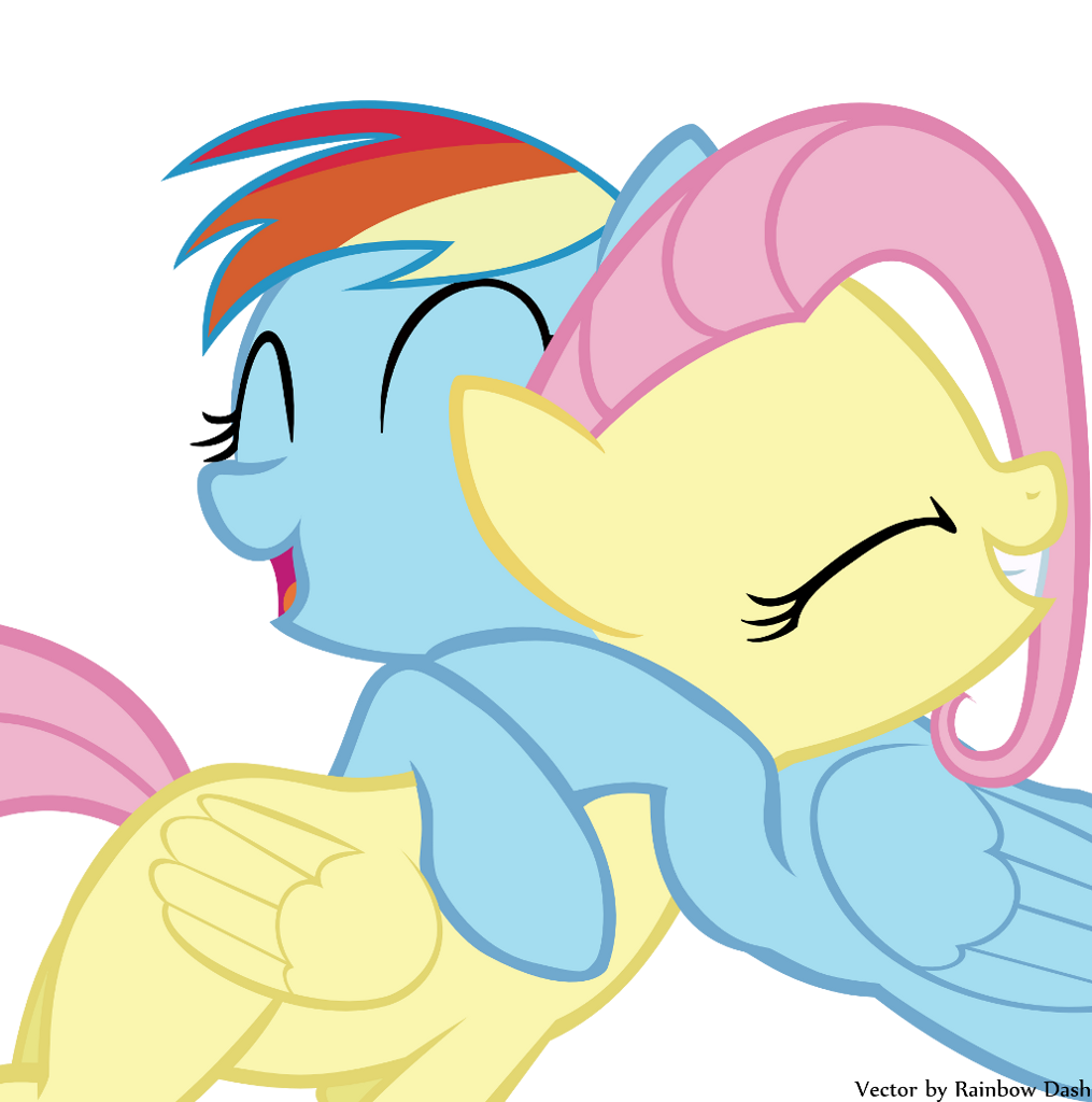 Image Dash Hugs Fluttershy Png Sonic News Network