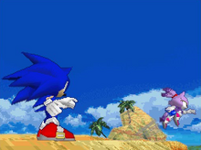 Sonic meets Blaze