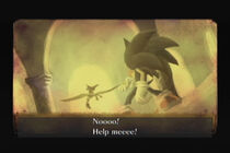 Sonic pierde al rey