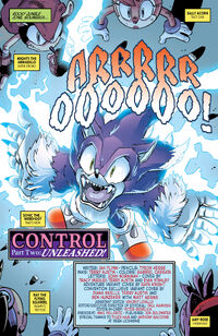 Sonic the Werehog (Archie) Sonic News Network FANDOM Sonic the Werehog (Archie) Sonic News Network FANDOM