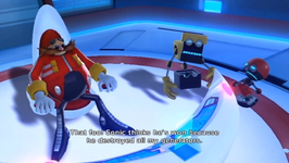 La silla en Sonic Colors
