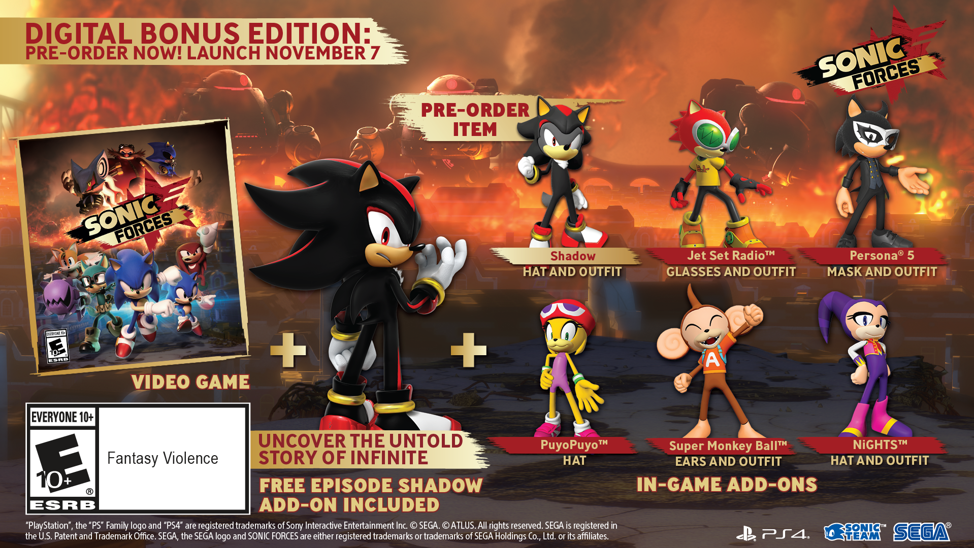 Sonic Forces ps3. Sonic Forces (ps4). Соник Forces игра на ps4. Ps4 Sonic Forces Episode Shadow.