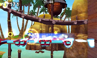 Disappearing platforms