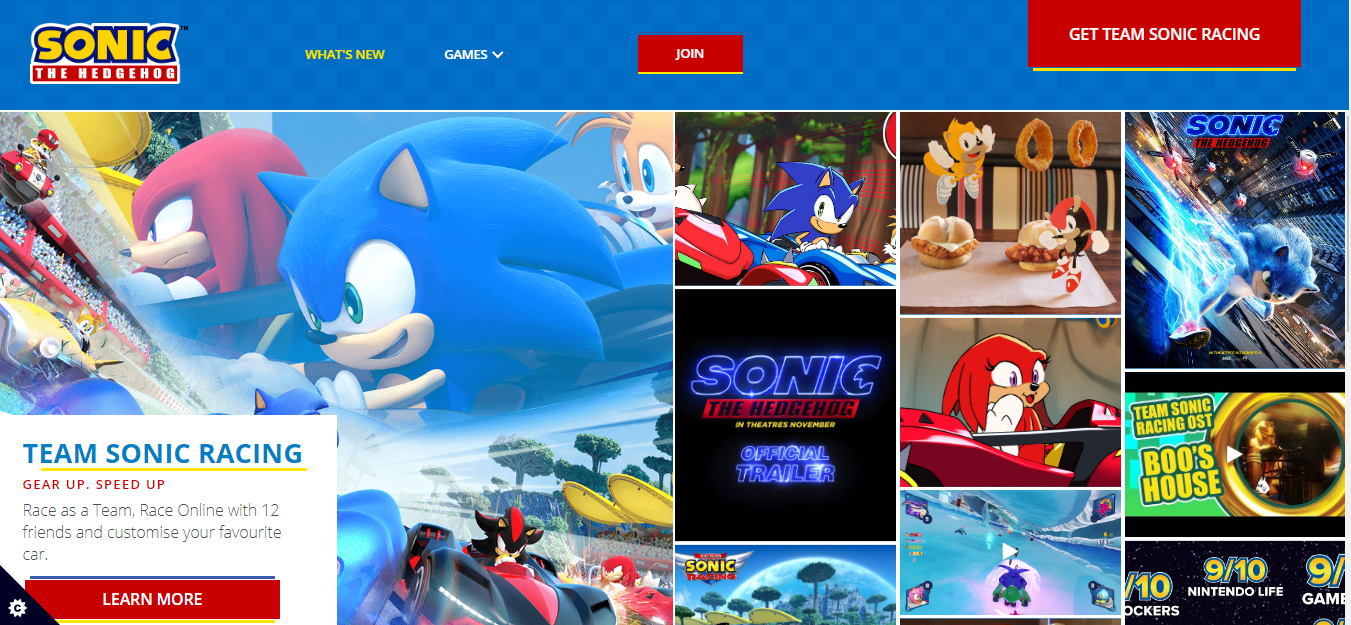 Sonic the Hedgehog (website) | Sonic News Network | FANDOM powered by Wikia