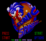 Sonic Spinball Title 8-Bit