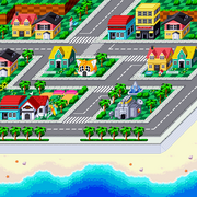 Map emerald town