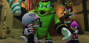 Sonic Forces final cutscenes Vector and Rookie