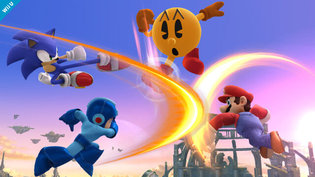 File:Sonic attacking pac man.jpg