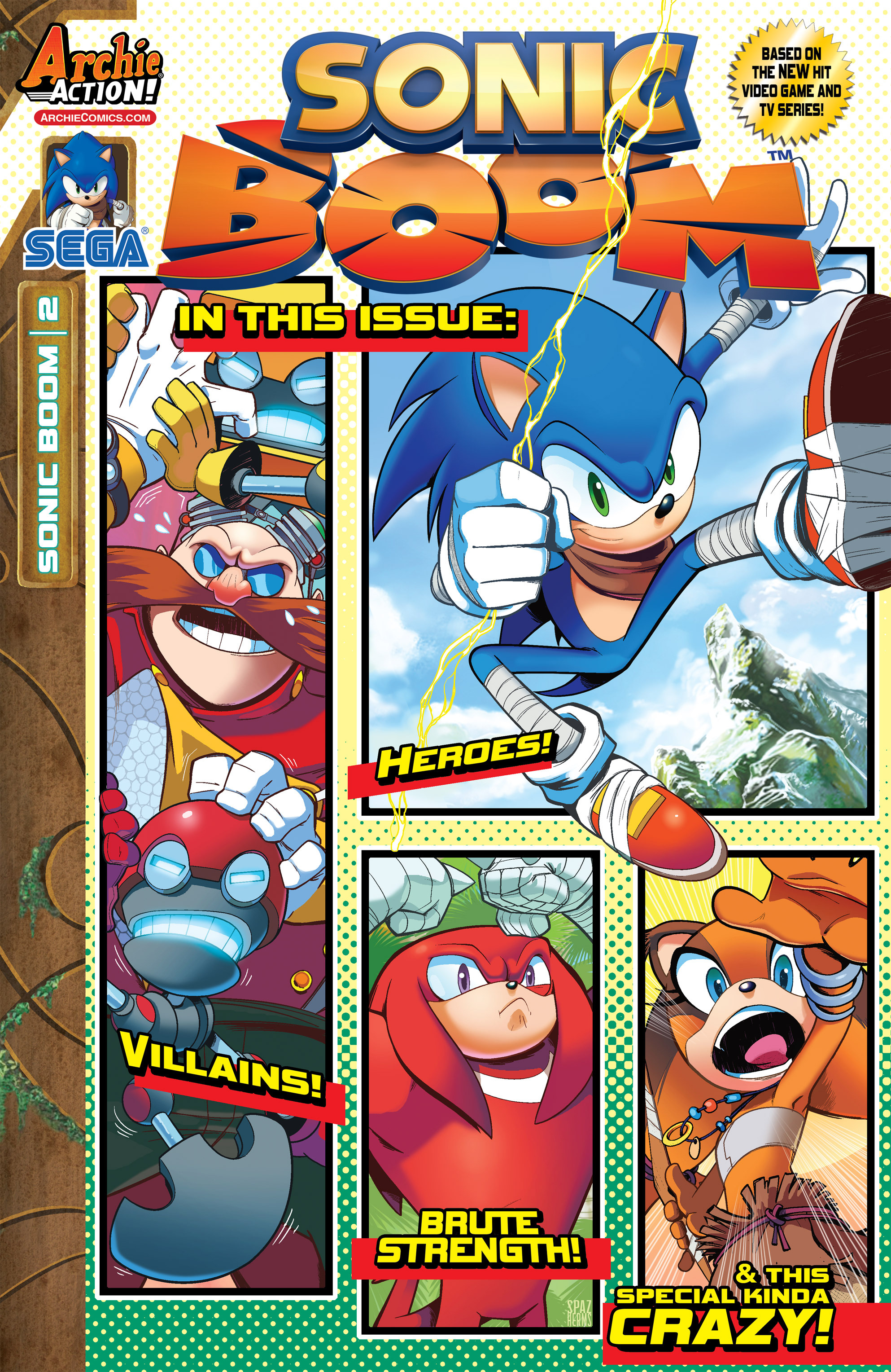 Archie Sonic Boom Issue 2  Sonic News Network  FANDOM powered by Wikia