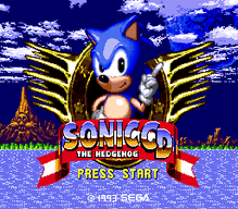 Sonic-CD-v0.51-Garbled-Title-Screen