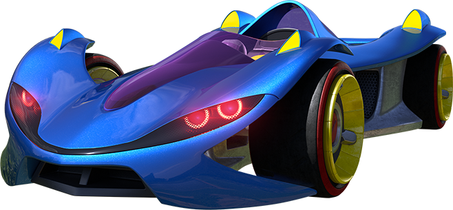 sonic racing car sonic racing car