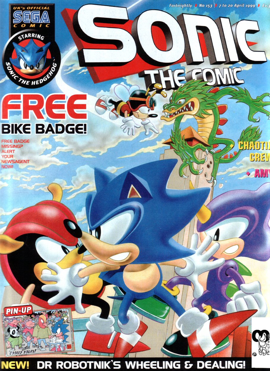 Sonic X (2005) comic books