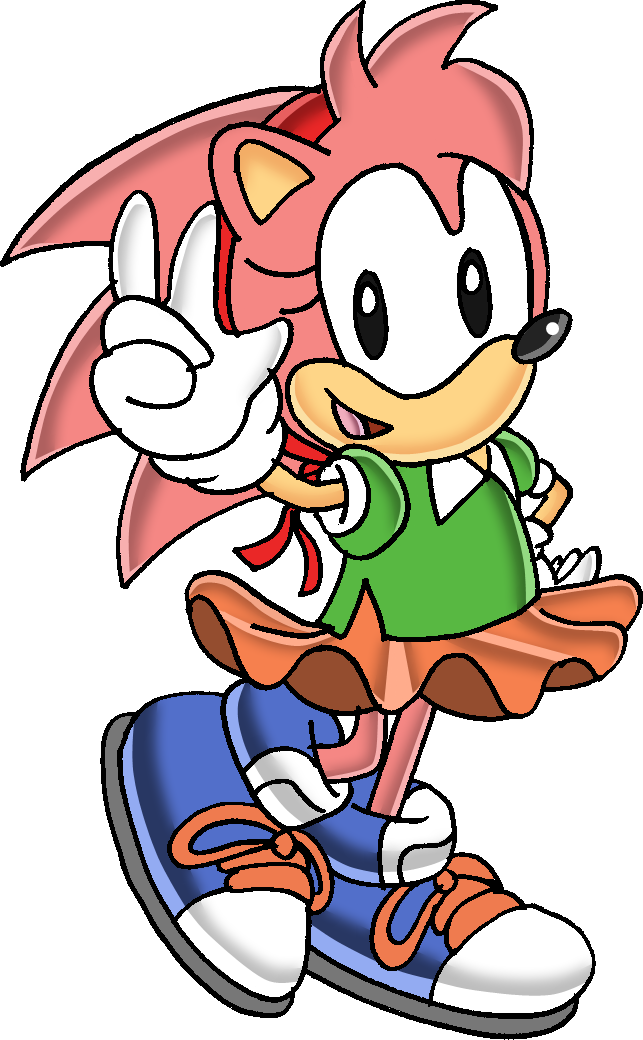 Image Classic Amy Rosepng Sonic News Network Fandom Powered By Wikia 