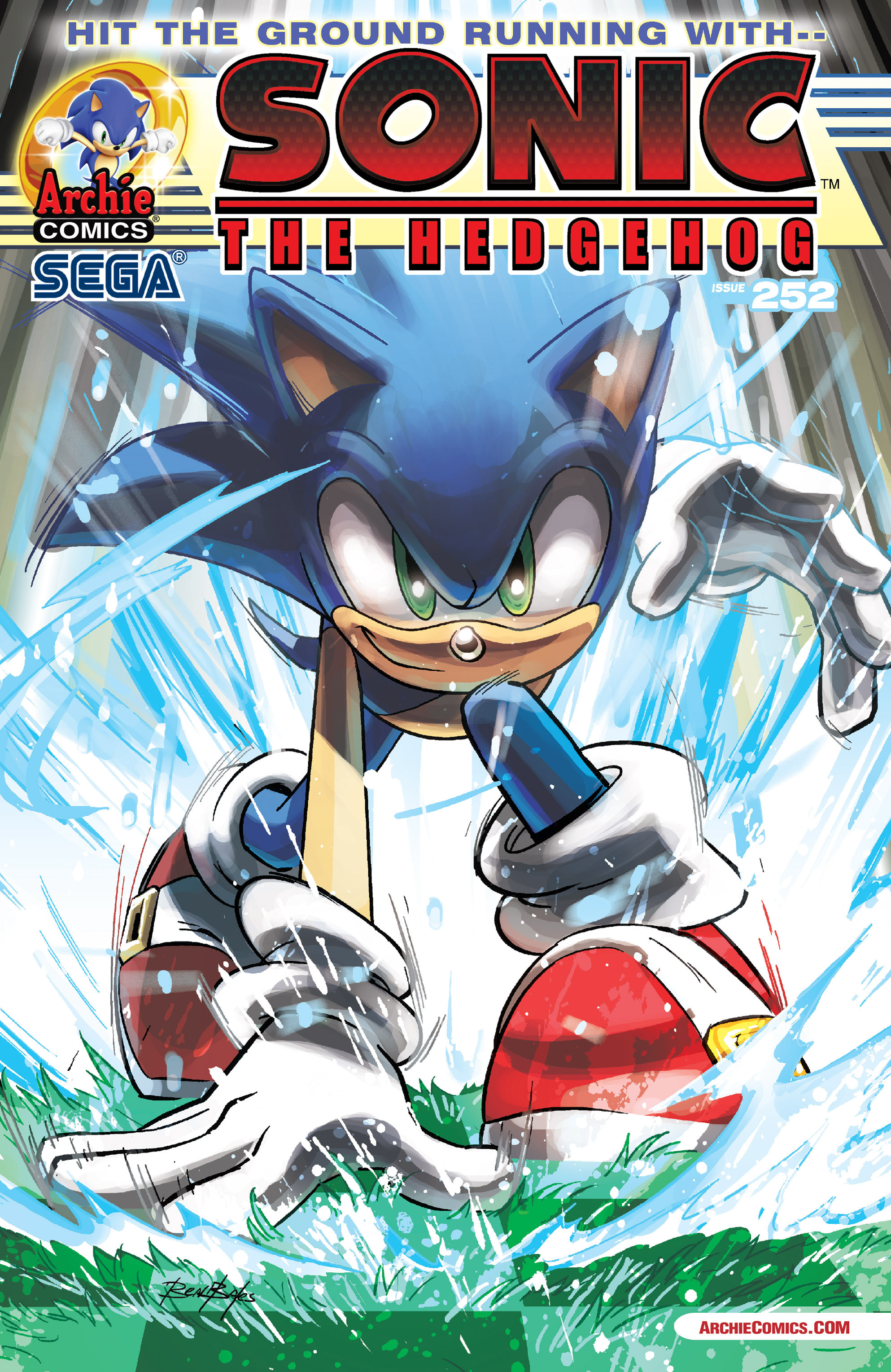 Archie Sonic the Hedgehog Issue 252 | Sonic News Network | FANDOM