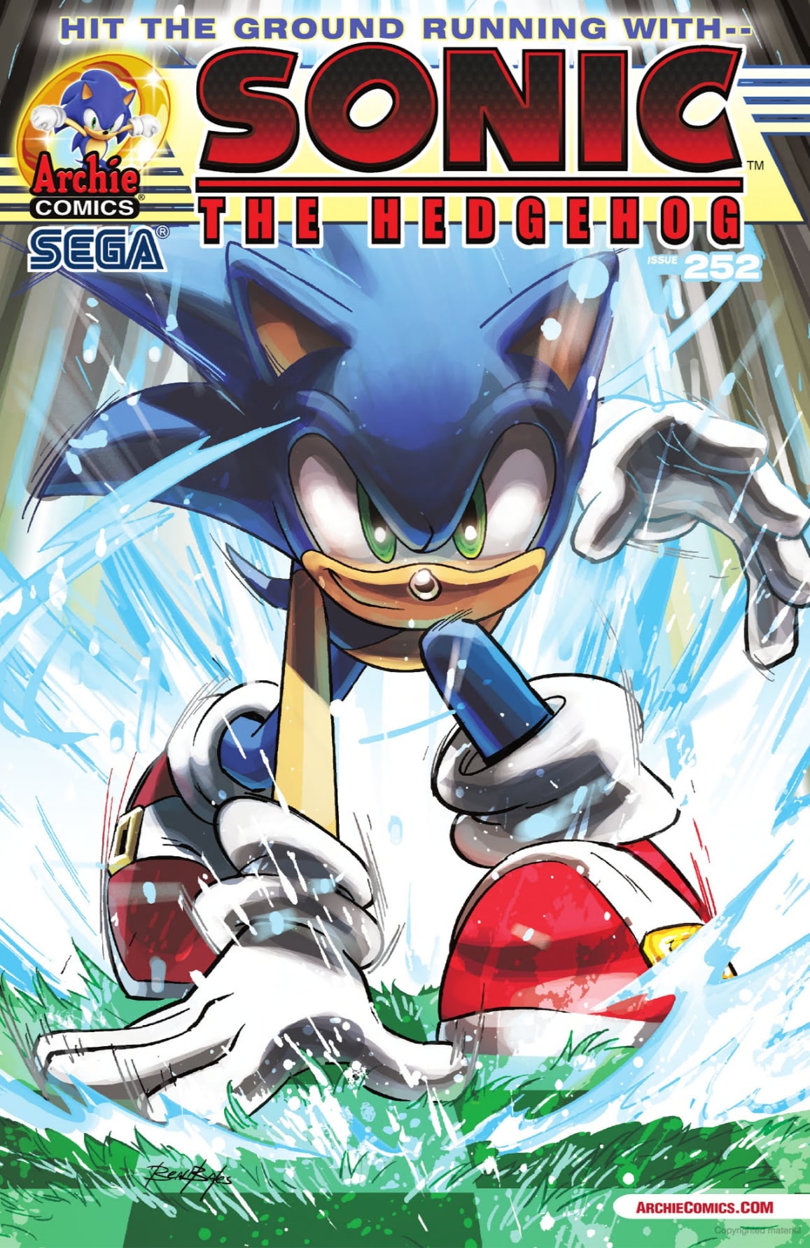 Image result for archie sonic issue 252