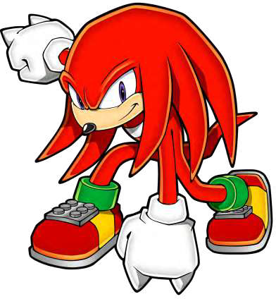 Knuckles the Echidna Minecraft Skin