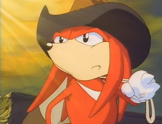 Knuckles The Echidna Cowboy