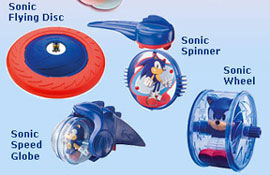 sonic spinner toy